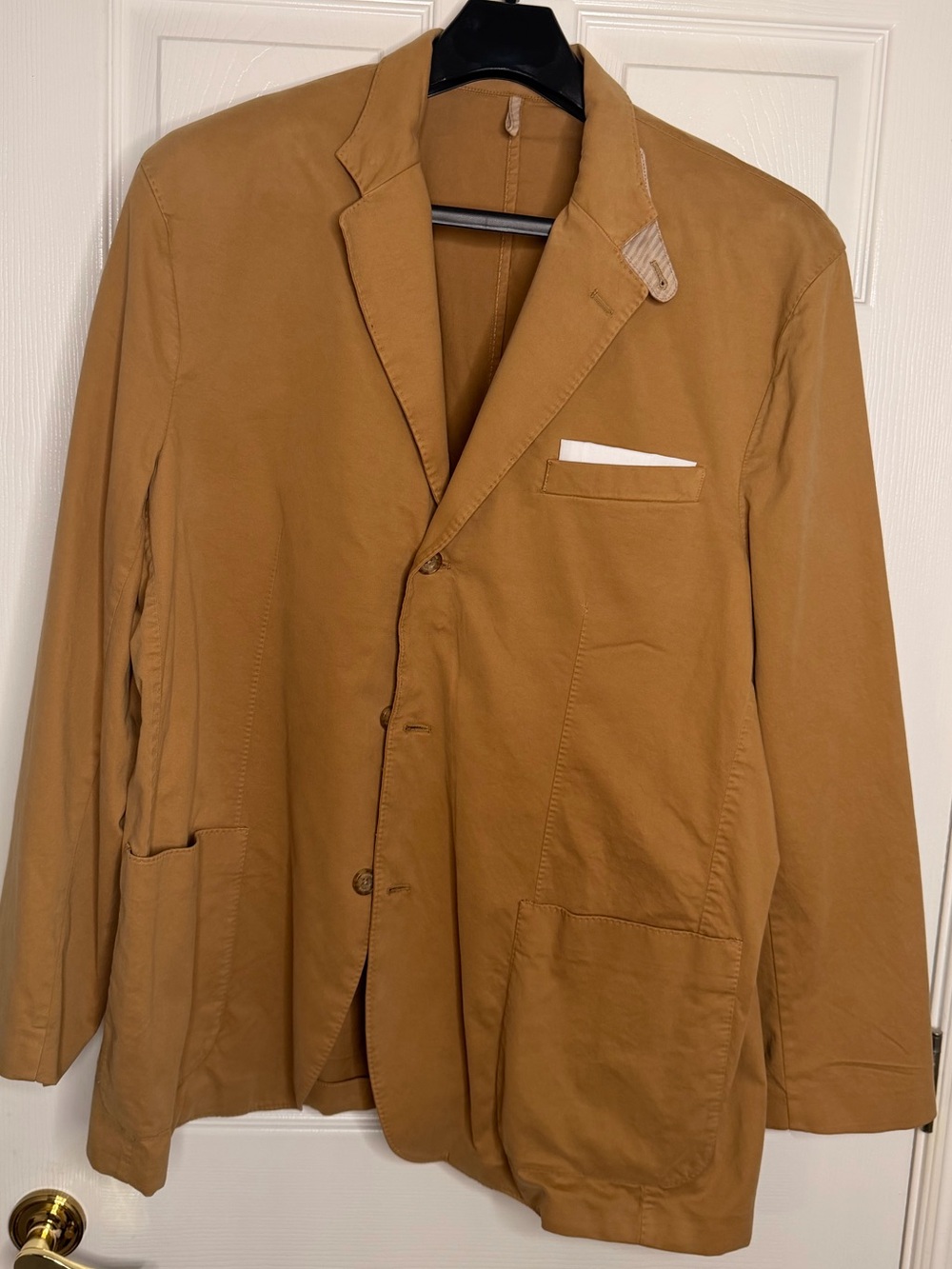 Daniel Cremieux Men's Tan Shirt Jacket Blazer